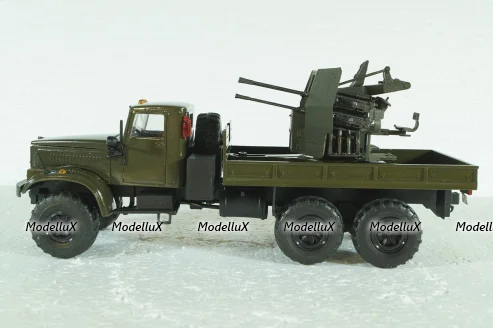 Краз-255, с зениткой, Саратов 1:43