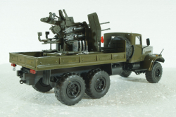 Краз-255, с зениткой, Саратов 1:43