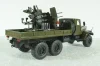 Краз-255, с зениткой, Саратов 1:43