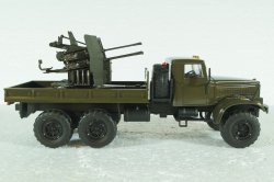 Краз-255, с зениткой, Саратов 1:43