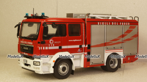 MAN TGM VSAC 3300 M BAI - Italy 2019, Pompieri Italy collection #24 1:43