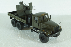 Краз-255, с зениткой, Саратов 1:43