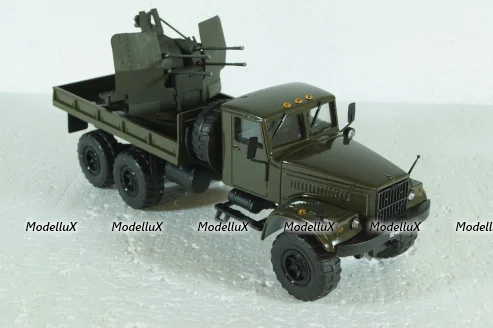 Краз-255, с зениткой, Саратов 1:43