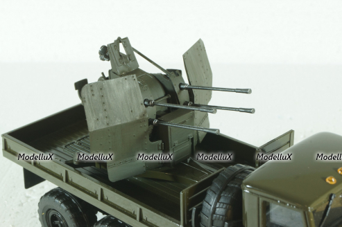 Краз-255, с зениткой, Саратов 1:43