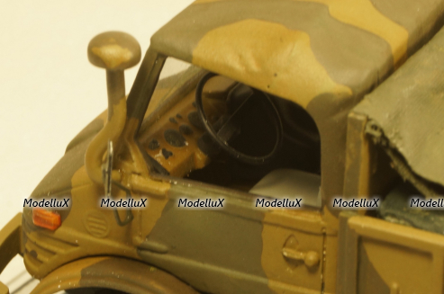 Mercedes Unimog U426 Армия Аргентины камуфляж, KV мастерская 1:43