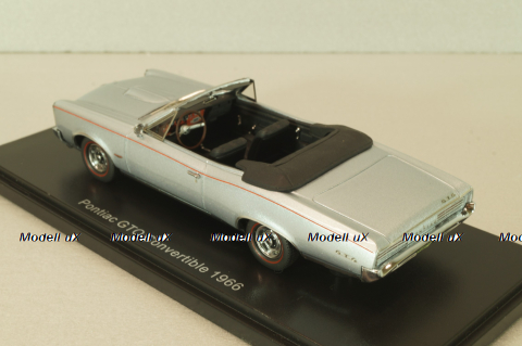 Pontiac GTO Convertible 1966, light blue, 46070, Neo 1:43