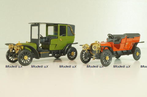 Руссо-Балт С24-30, 1910г. Ландоле, оливковый, Тантал/Радон 1:43