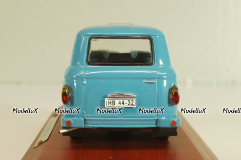 Barkas B1000 bus 1961, blue, 7130106, DDR-Auto Kollektion #6, Atlas 1:43