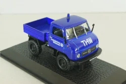 Mercedes Unimog U411 THW 1956, Blue, Atlas 1:43