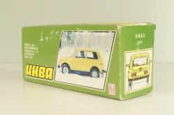 Ваз-2121 Лада Нива, март 1995г., красная, Тантал/Радон 1:43