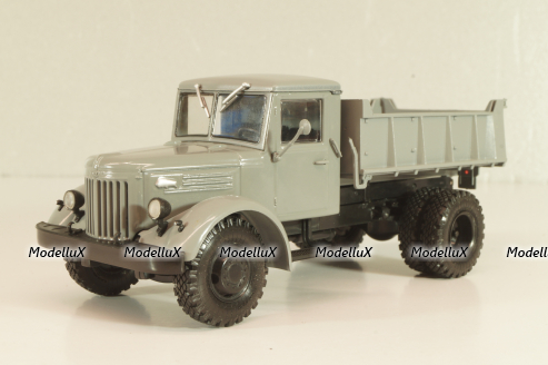 Маз-205 самосвал, серый, Автоистория 1:43