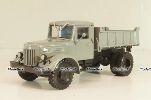 Маз-205 самосвал, серый, Автоистория 1:43