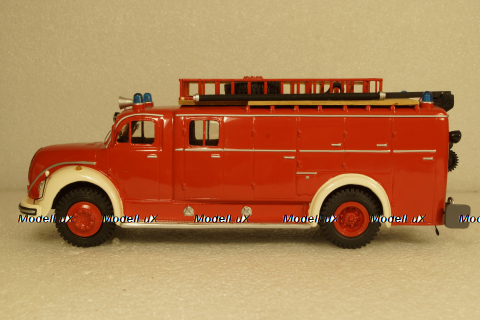 Magirus-Deutz S3500 Sirius 50e пожарный автонасос с лестницей, Киммерия 1:43
