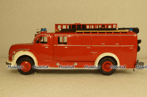 Magirus-Deutz S3500 Sirius 50e пожарный автонасос с лестницей, Киммерия 1:43