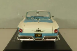 Ford Fairlane 500 Vonvertible 1957, blue/white, 46045, Neo 1:43