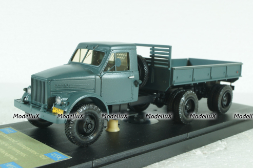 Газ-51 Автопоезд Автороты №1 Рижской Конторы "Центрзоготовзерно", МБК 1:43