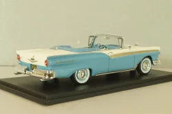 Ford Fairlane 500 Vonvertible 1957, blue/white, 46045, Neo 1:43