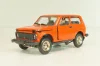Ваз-2121 Лада Нива, март 1995г., красная, Тантал/Радон 1:43
