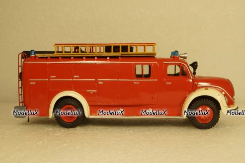 Magirus-Deutz S3500 Sirius 50e пожарный автонасос с лестницей, Киммерия 1:43