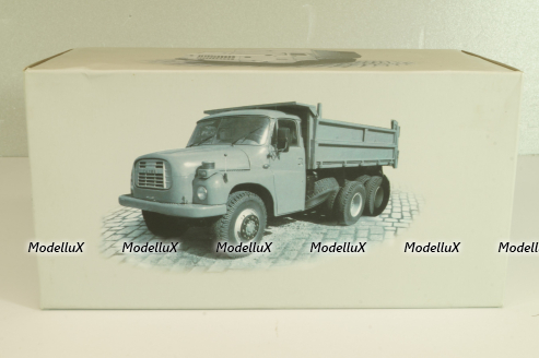 Liaz MTS 24 dump truck 1972, red, 8506065, Atlas 1:43