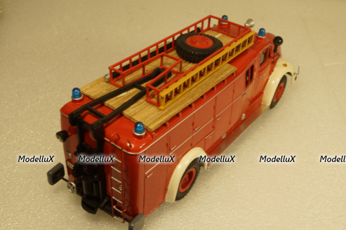 Magirus-Deutz S3500 Sirius 50e пожарный автонасос с лестницей, Киммерия 1:43