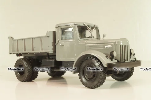 Маз-205 самосвал, серый, Автоистория 1:43