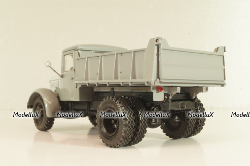 Маз-205 самосвал, серый, Автоистория 1:43