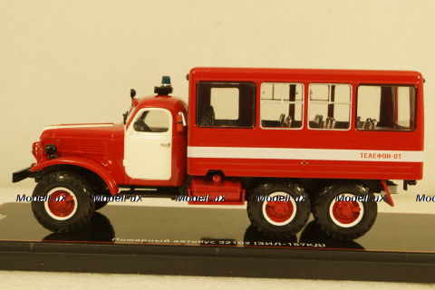 Зил-157К пожарный автобус 32102, TruckTyr 1:43
