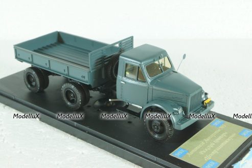 Газ-51 Автопоезд Автороты №1 Рижской Конторы "Центрзоготовзерно", МБК 1:43