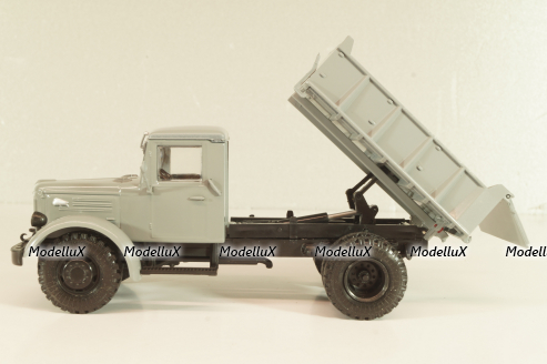 Маз-205 самосвал, серый, Автоистория 1:43