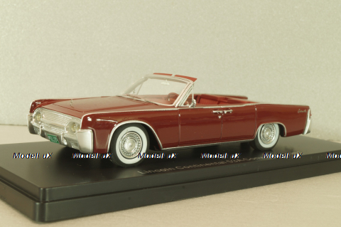 Lincoln Continental 53A Convertible 1961, dark red, 47050, Neo 1:43