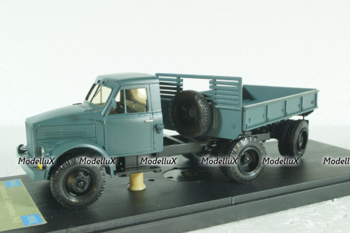 Газ-51 Автопоезд Автороты №1 Рижской Конторы "Центрзоготовзерно", МБК 1:43