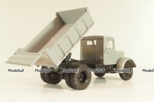 Маз-205 самосвал, серый, Автоистория 1:43