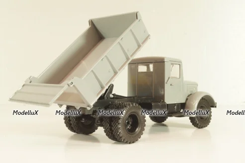 Маз-205 самосвал, серый, Автоистория 1:43