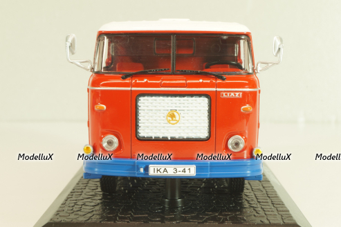 Liaz MTS 24 dump truck 1972, red, 8506065, Atlas 1:43