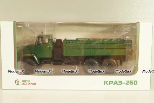 Краз-260 бортовой 1981 (поздний),Автоистория 1:43