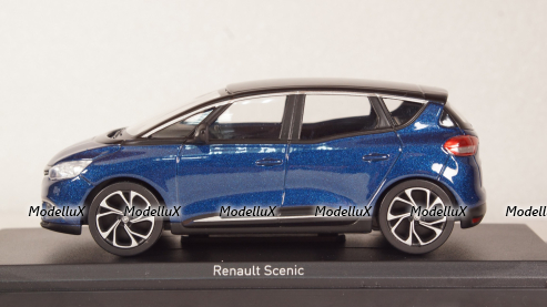Renault Scenic 2016, blue, 517733, Norev 1:43