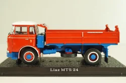 Liaz MTS 24 dump truck 1972, red, 8506065, Atlas 1:43