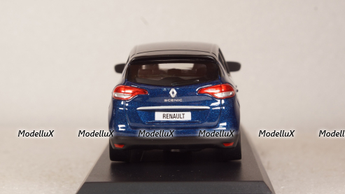 Renault Scenic 2016, blue, 517733, Norev 1:43