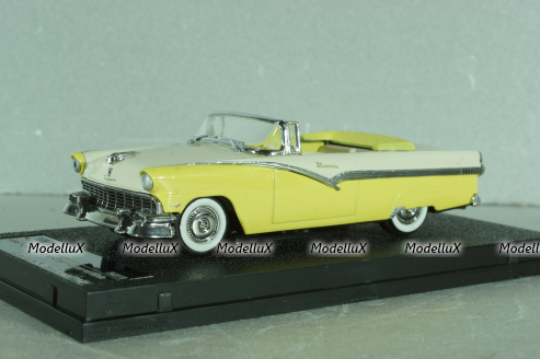 Ford Fairlane Convertible 1956, yellow/white, 36278, Vitesse 1:43
