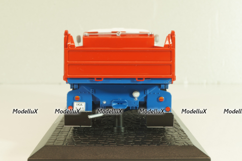 Liaz MTS 24 dump truck 1972, red, 8506065, Atlas 1:43