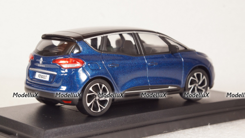 Renault Scenic 2016, blue, 517733, Norev 1:43