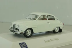 SAAB 96 1964, white, 3898002, Atlas Saab Car Museum Collection, 1:43
