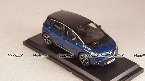 Renault Scenic 2016, blue, 517733, Norev 1:43