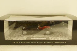Bugatti Type 57SC Corsica Roadster 1938 (Black), 437110430, Minichamps 1:43