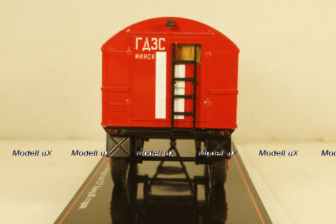 Прицеп Передвижная база ГДЗС, Минск, Белорусская ССР, Конец 80-х годов, TruckTyr 1:43