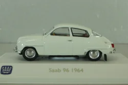 SAAB 96 1964, white, 3898002, Atlas Saab Car Museum Collection, 1:43