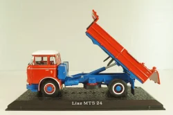Liaz MTS 24 dump truck 1972, red, 8506065, Atlas 1:43