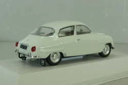 SAAB 96 1964, white, 3898002, Atlas Saab Car Museum Collection, 1:43