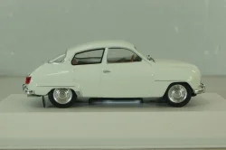 SAAB 96 1964, white, 3898002, Atlas Saab Car Museum Collection, 1:43
